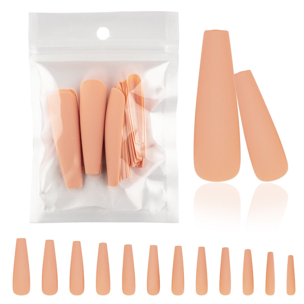 Wholesale Matte Extended Plastic Nail Stickers